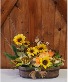 Golden Sunflowers Silk Arrangement