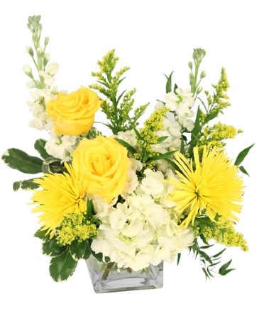 Golden Surprise Vase Arrangement in Marion, NC | It Can Be Arranged