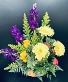 Golden Twilight Flower Arrangement