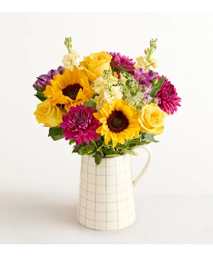 Golden Violet Harmon Bouquet 