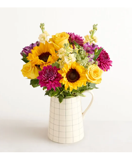 Golden Violet Harmon Bouquet