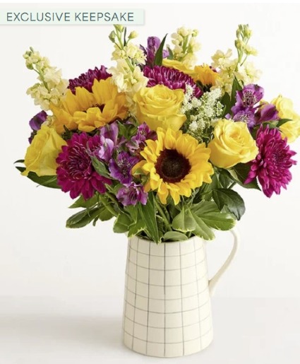 Golden Violet Harmon Bouquet 
