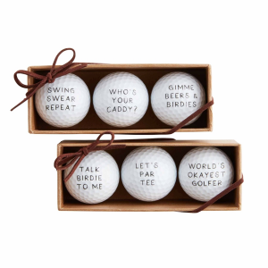 Golf ball that says it all Gift
