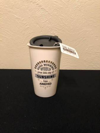 Good Morning World... Ceramic Travel Mug