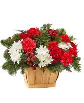 Good Tidings Floral Basket 