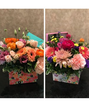 Gorgeous Gift Box For You Floral Gift Box Arrangement