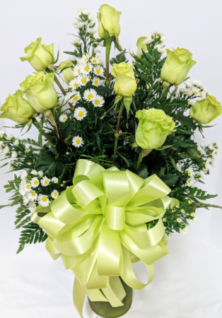 Gorgeous Green Roses