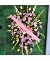 Gorgeous Pink Standing Spray 