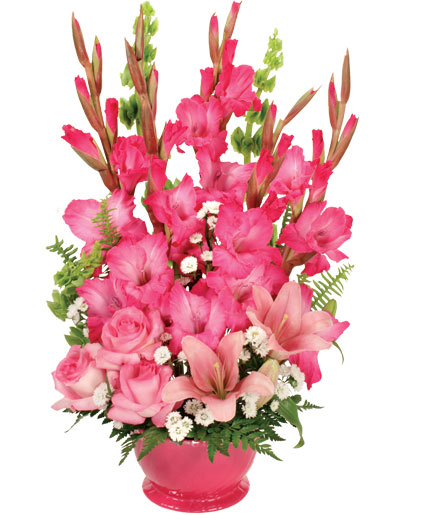 PICK-ME-UP IN PINK! Bouquet | Just Because | Flower Shop Network