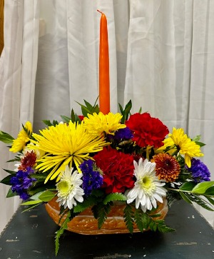 GOURD-GEOUS CENTERPIECE