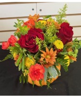 Gourdgeous Pumpkin Fall Pumpkin Arrangement