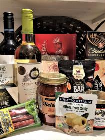 #1  MOST POPULAR GOURMET BASKET SINCE 2019 With 2 bottles of wine and savory to sweet treats