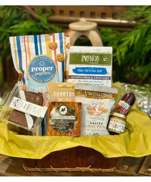 Gourmet Delight Basket Powell Florist Gift Item