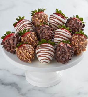   Gourmet Dipped Fancy Strawberries Chocolate Covered Strawberries