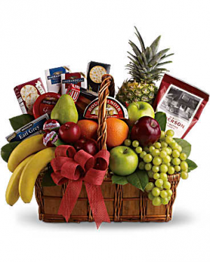 Gourmet & Fruit Basket in Sunrise, FL | FLORIST24HRS.COM Gourmet & Fruit Basket in Sunrise, FL | FLORIST24HRS.COM