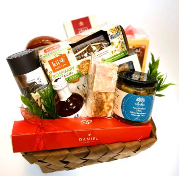 Gourmet Gathering Gift Basket in Invermere, BC | INSPIRE FLORAL BOUTIQUE