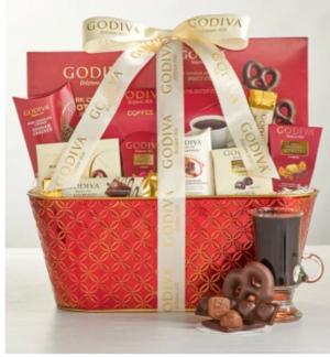 Gourmet Godiva Gift Gourmet basket of chocolates 