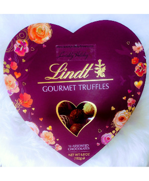 Gourmet Truffles Heart  6.8 oz (12-pc) 