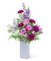 Graceful Garden Vase Flower Arrangement