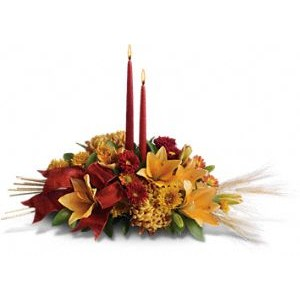 Graceful Glow Centerpiece Thanksgiving Centerpiece in Daphne, AL - WINDSOR  FLORIST