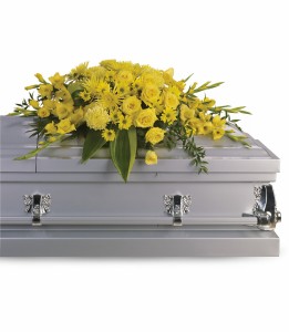 Graceful Grandeur Casket Spray H2421A