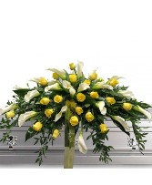 Graceful Remembrance Casket Spray 