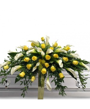 Graceful Remembrance Casket Spray 