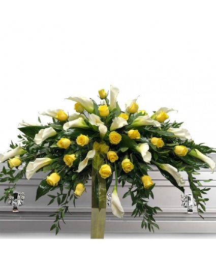 Graceful Remembrance Casket Spray 