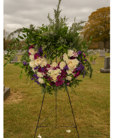 Graceful Remembrance Wreath Memorial Wreath