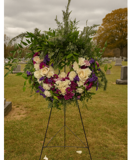 Graceful Remembrance Wreath Memorial Wreath