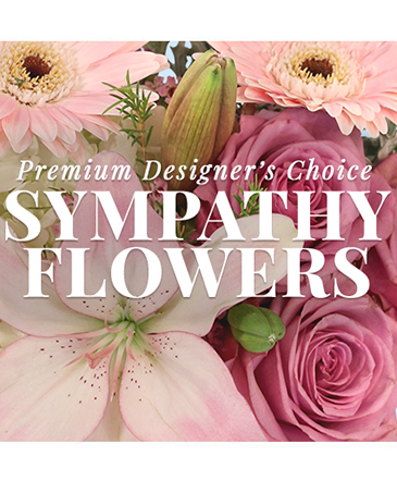 Graceful Sympathy Florals Premium Designer's Choice in Valley Falls, KS | AAHHSOME BLOSSOM