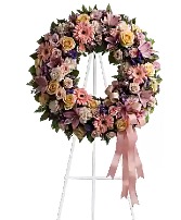 Graceful Wreath Easel