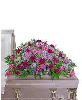 Gracefully Majestic Casket Spray Casket Spray