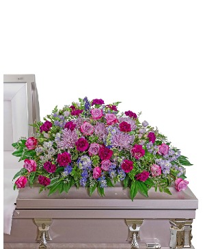 Gracefully Majestic Casket Spray Sympathy