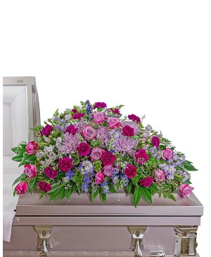 Gracefully Majestic Casket Spray Sympathy