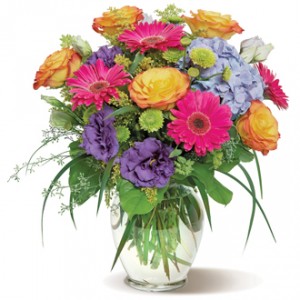 Gracious and Bright Vase Arrangements