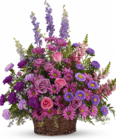 Gracious Lavender Basket