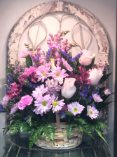 Gracious Lavender Basket