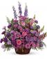 GRACIOUS LAVENDER BASKET 