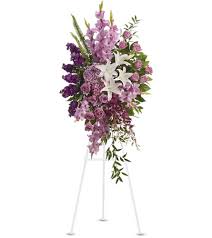 Gracious Lavender Spray Standing Spray