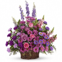Gracious Lavender Sympathy Bouquet