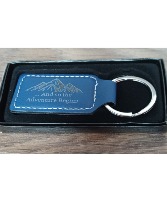 Grad 2024 Engravable Keychain  Leather keychain