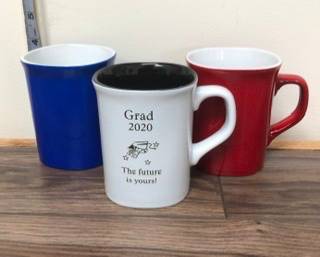 Grad 2020 gift idea Engravable mug