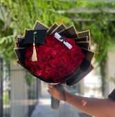 Grad Rose Bouquet  