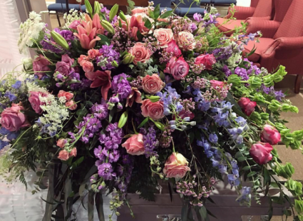 Graden Style Casket Spray Sympathy