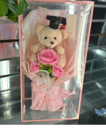 Graduate bear Gift baskets