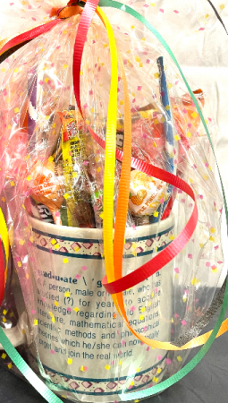 Graduation Candy Filled Mug gift