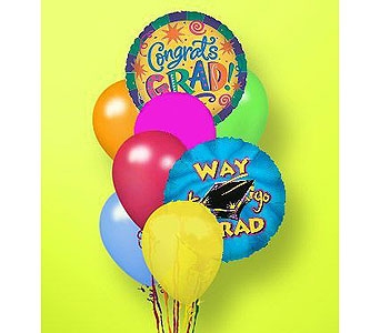 Graduation / Congratulations Balloon Bouquet