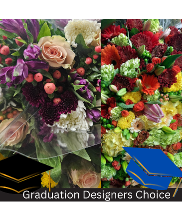 Graduation Desgner's Choice EMY Flower Bouquet in Mahopac, NY | EMY Custom Flowers Graduation Desgner's Choice EMY Flower Bouquet in Mahopac, NY | EMY Custom Flowers