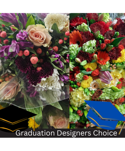 Graduation Desgner's Choice EMY Flower Bouquet